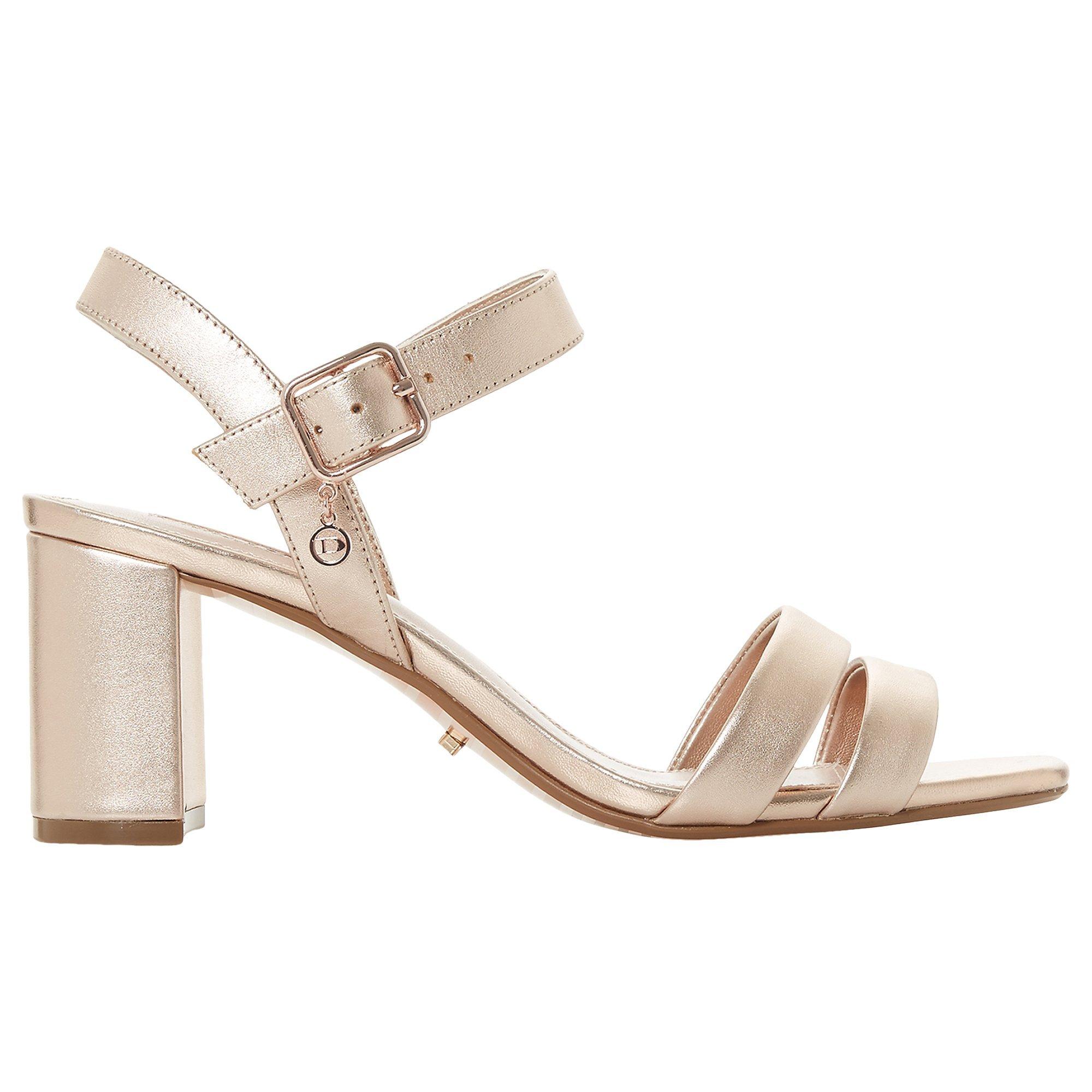 Dune Meggan Block Heel Sandals