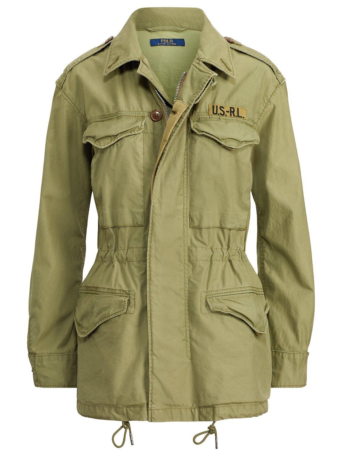 Cotton twill field jacket ralph lauren hot sale