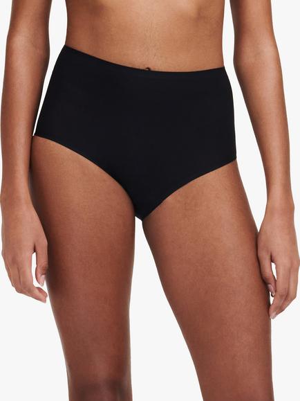 Chantelle Soft Stretch High Waist Knickers, Black
