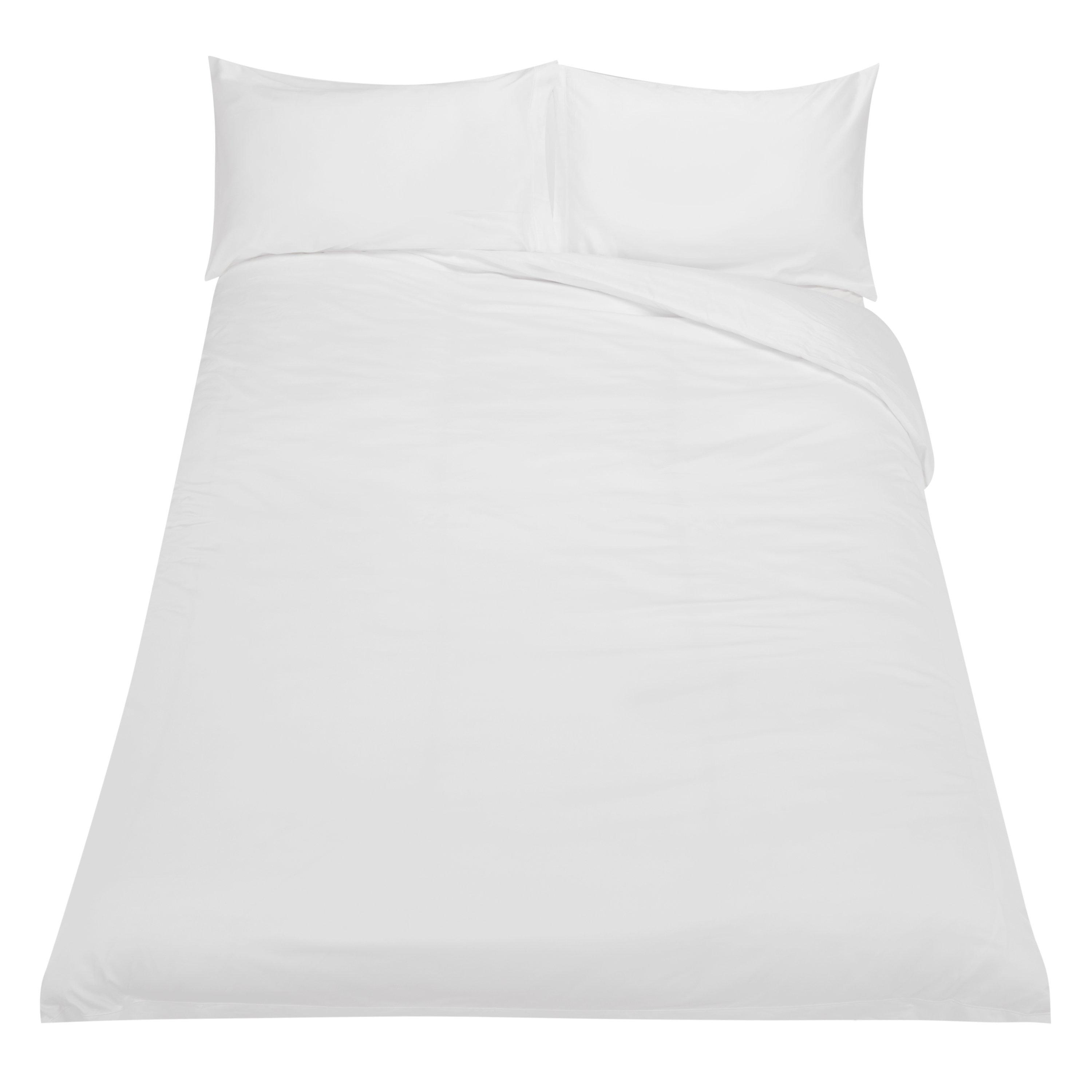 John Lewis & Partners 600 Thread Count Egyptian Cotton Duvet Cover Set, White