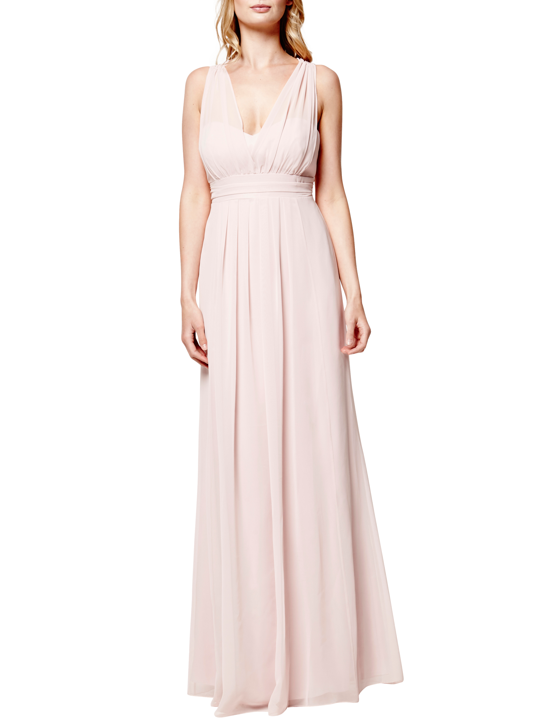Product image 1 of 6, which shows Maids to Measure Amelie Dress, Blossom, 20