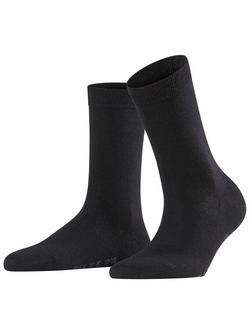 FALKE Soft Merino Wool Blend Socks - view 2, Black