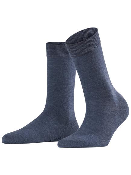 FALKE Soft Merino Wool Blend Socks - view 2, Dark Blue Melange