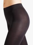 FALKE Seidenglatt Shiny 80 Denier Tights, Black
