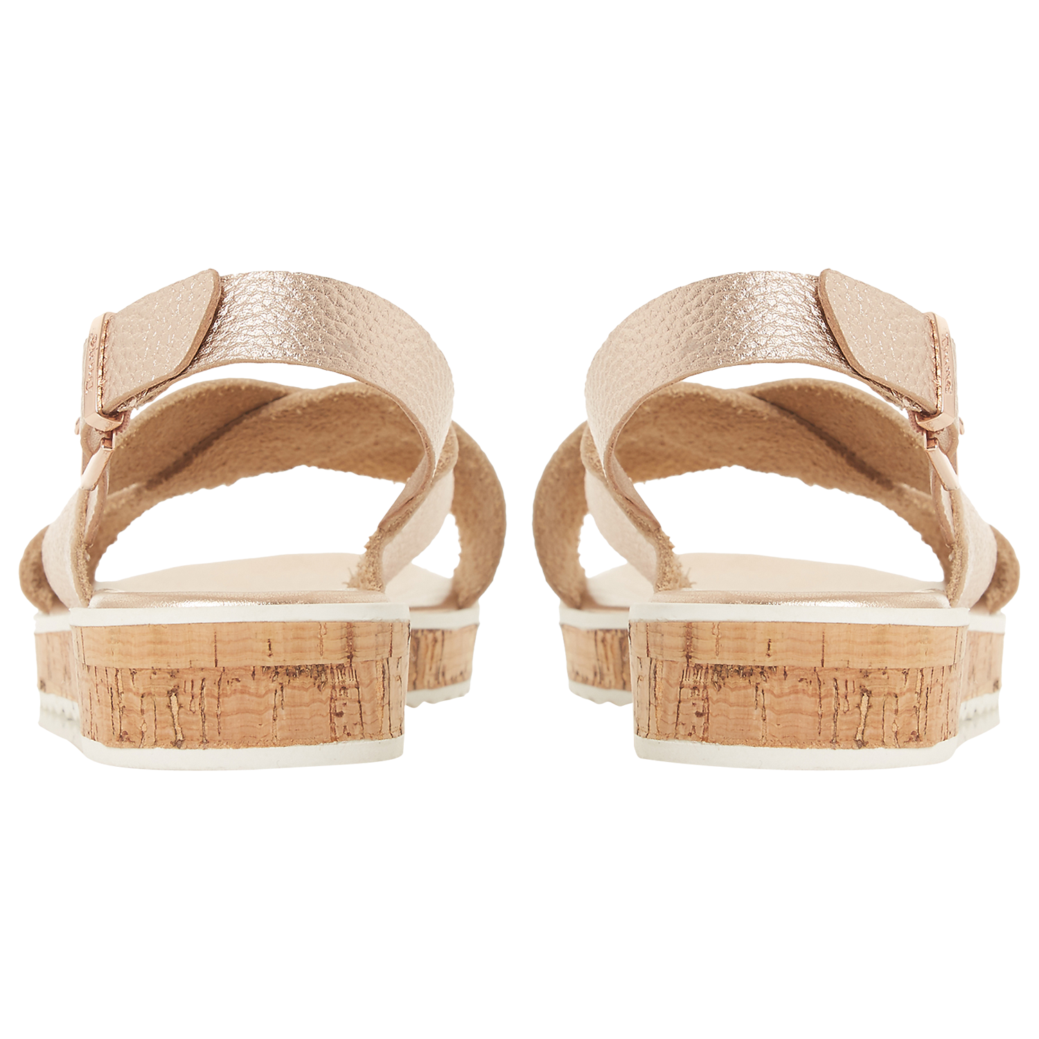 Dune lorde sandals rose gold online