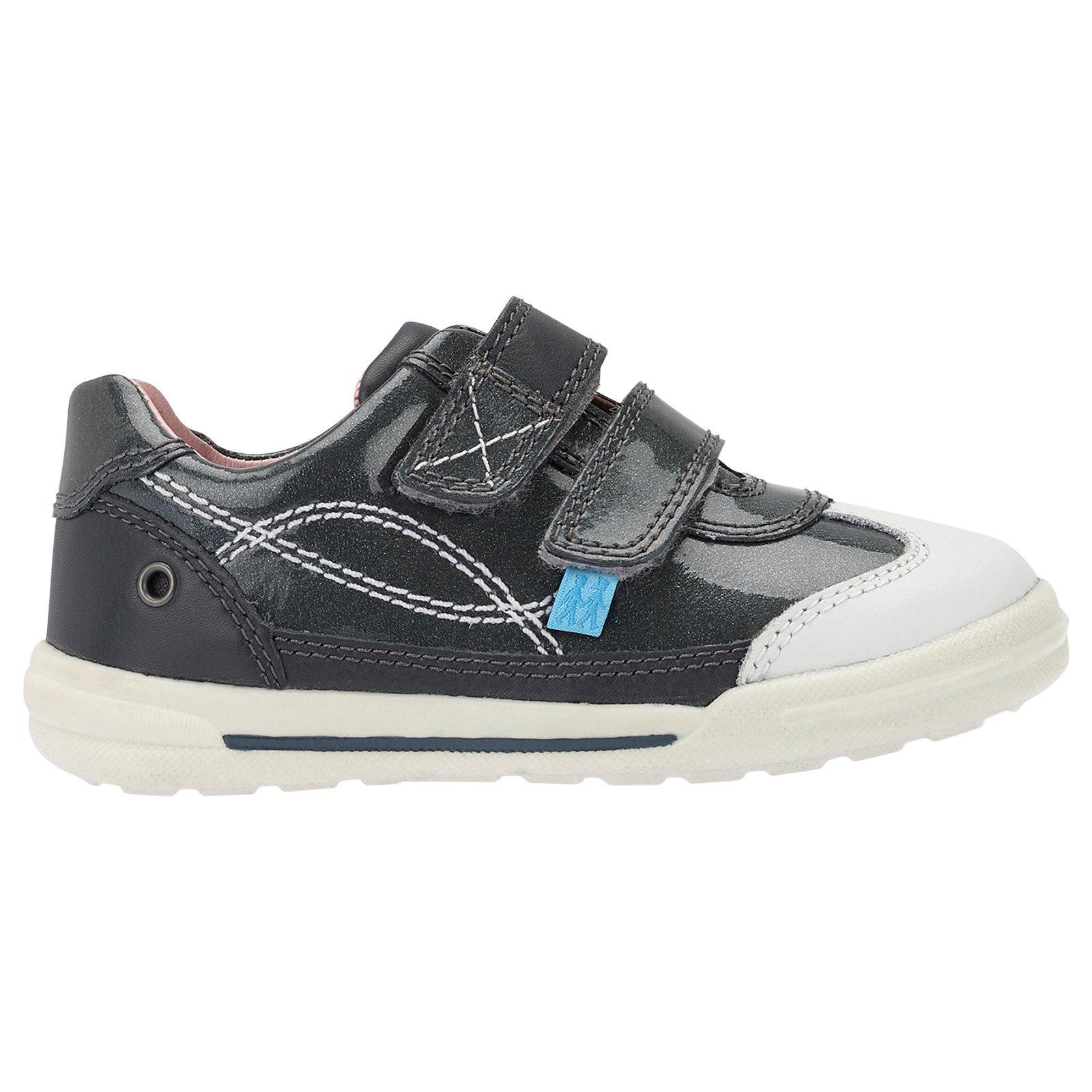Start-Rite Children's Flexy Soft Turin First Shoes, Gunmetal Patent