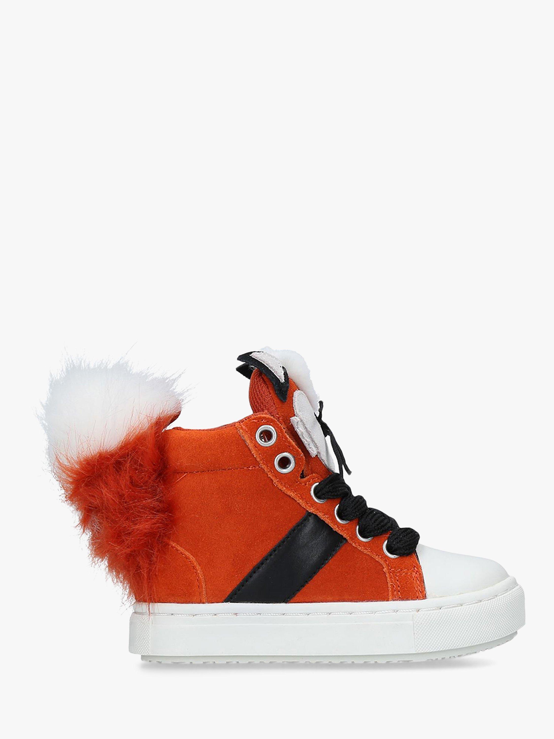 Kurt Geiger London Children's Fantastic Mr Fox Trainers, Orange
