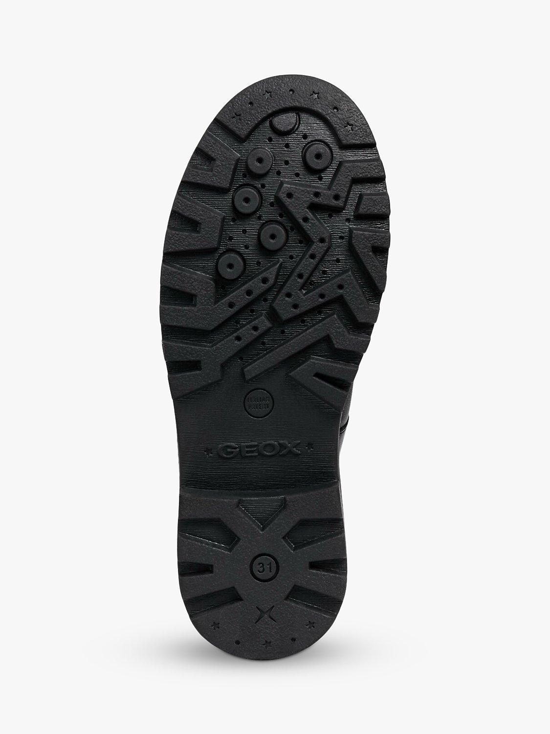 Product image 7 of 8, which shows Geox Kids' Casey G T-Bar School Shoes, Black, 28
