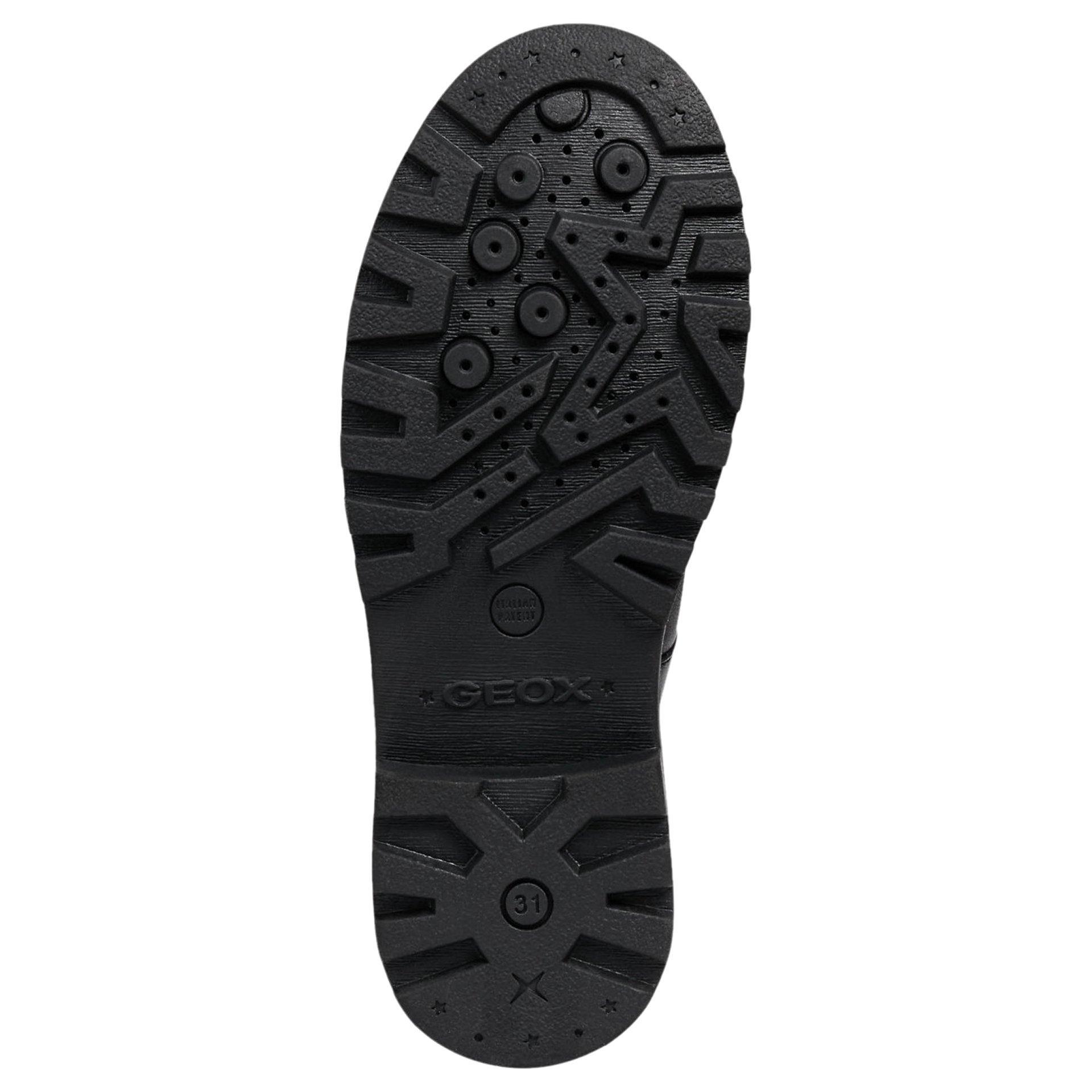 Product image 8 of 8, which shows Geox Kids' Casey G T-Bar School Shoes, Black, 28