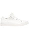 Whistles Folly Leather Unlined Soft Trainers, White