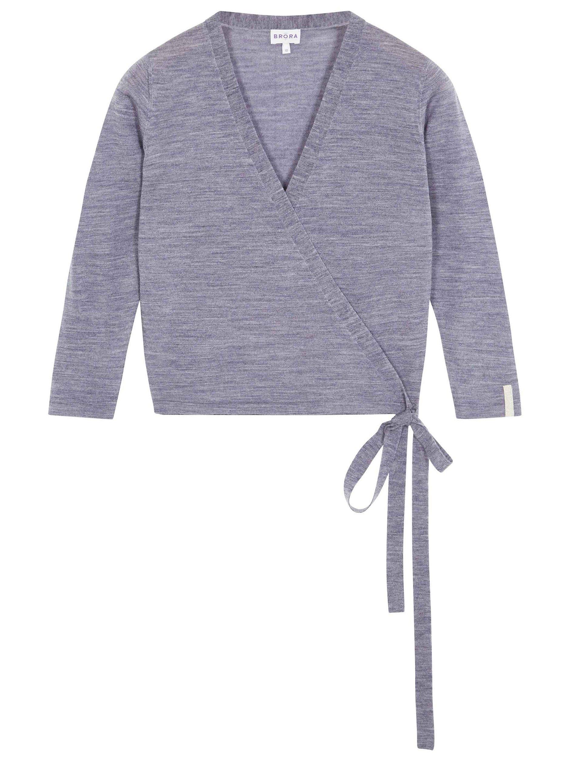 Cashmere ballet wrap cardigan hot sale