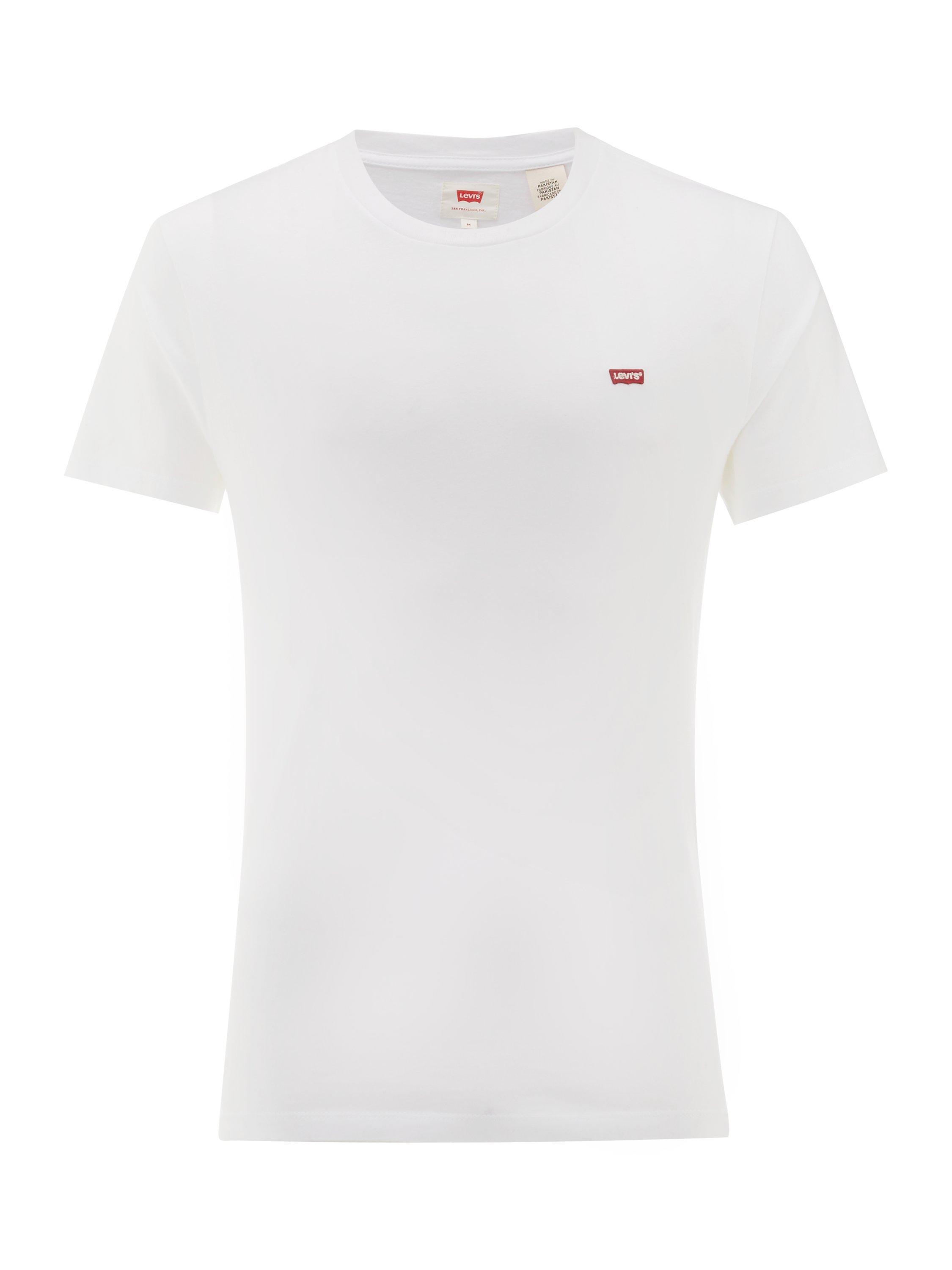 Levis basic white t shirt best sale