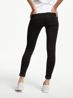 Levi's 720 High Rise Super Skinny Jeans - view 2, Black Galaxy