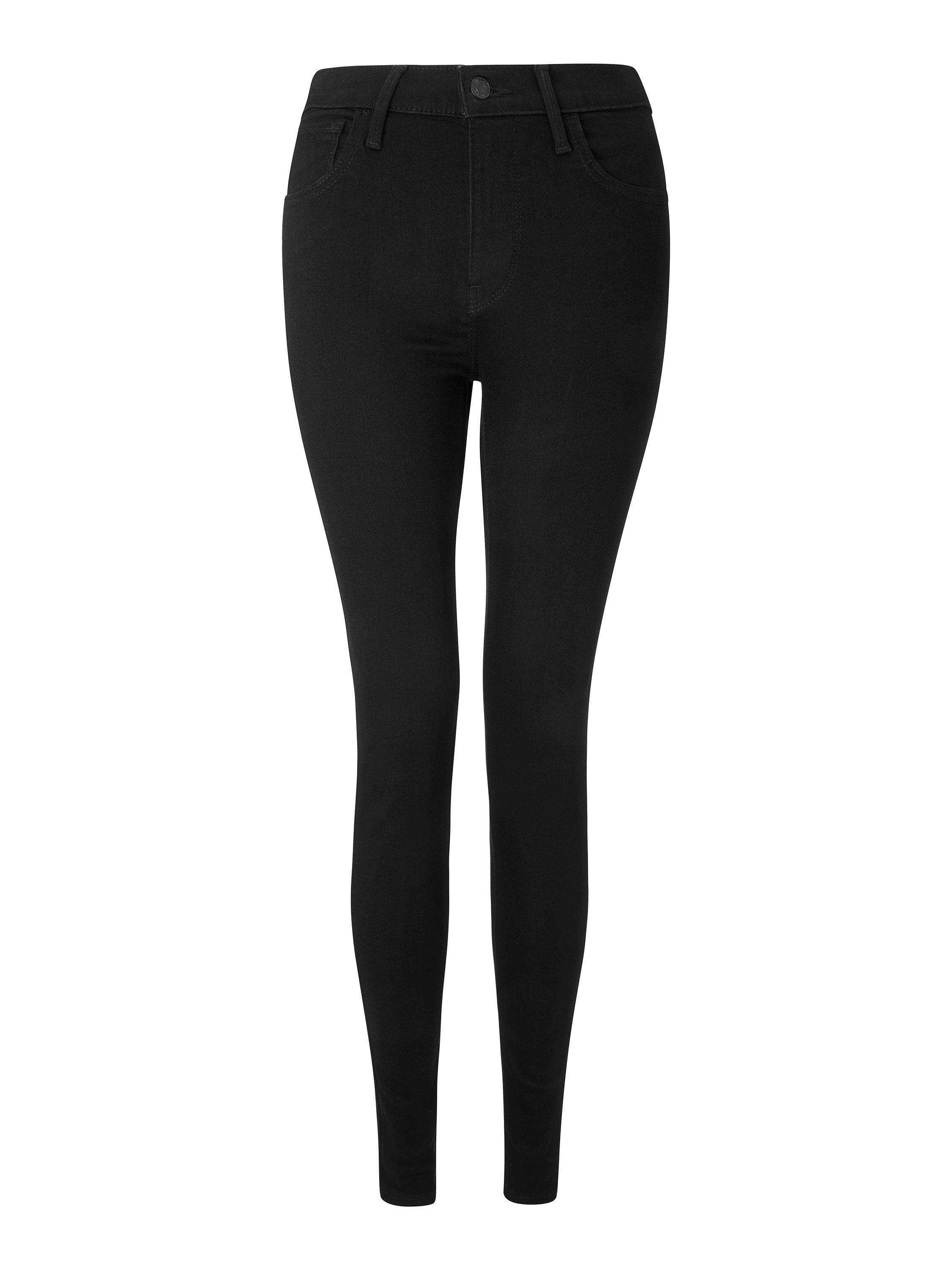 Levi s 720 High Rise Super Skinny Jeans Black Galaxy