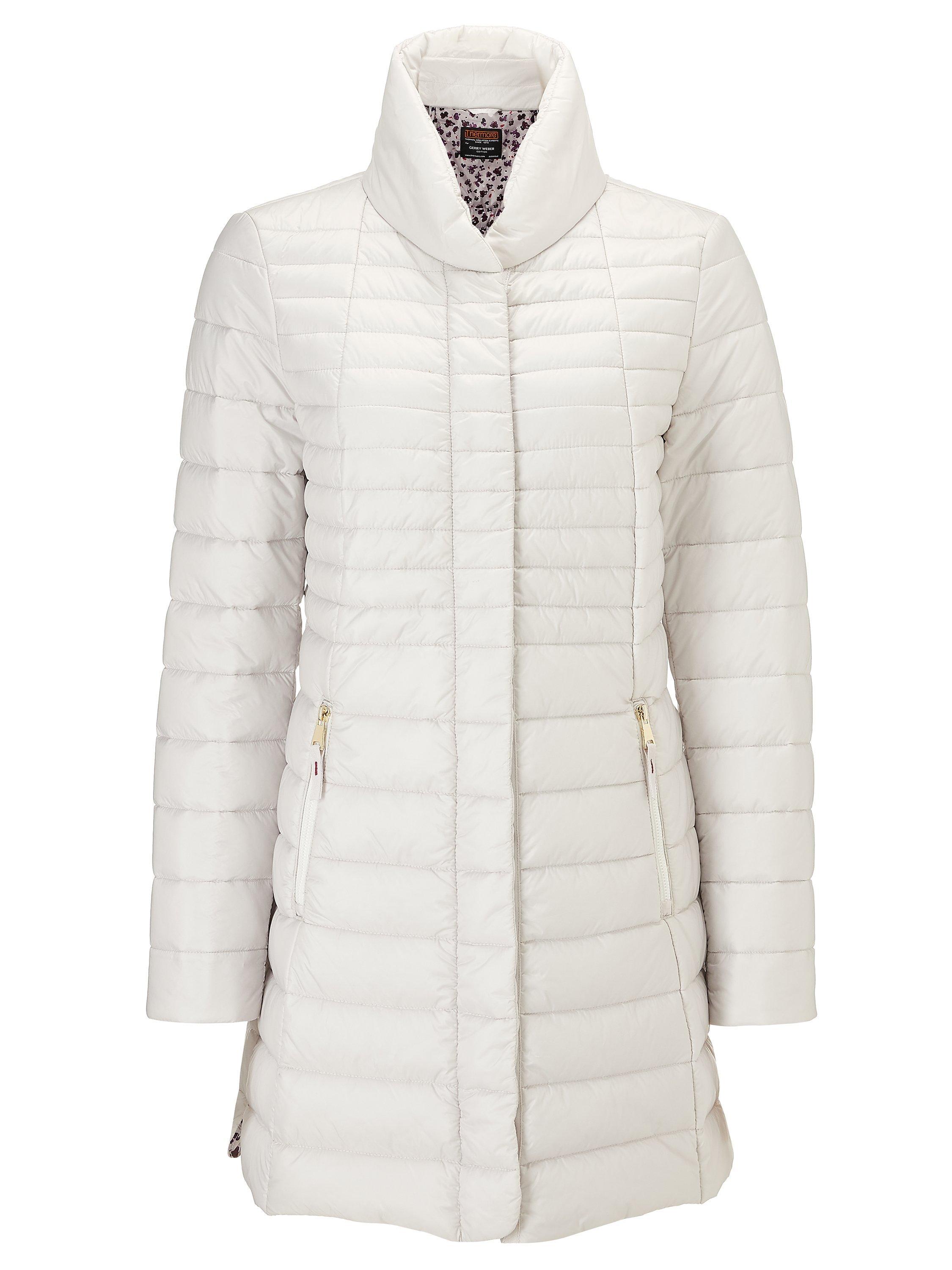 Gerry Weber Quilted Coat Platinum