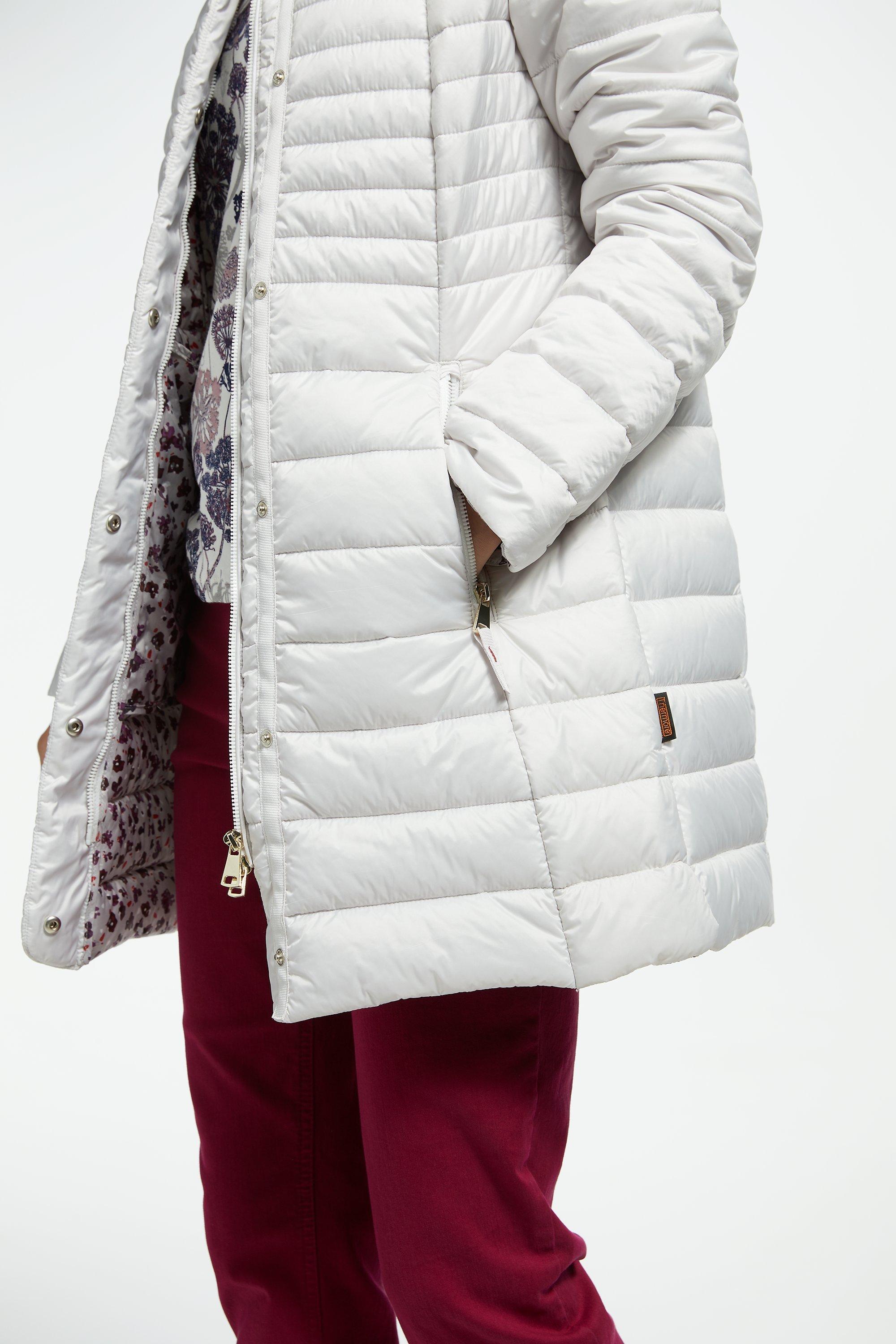 Gerry weber quilted coat platinum clearance