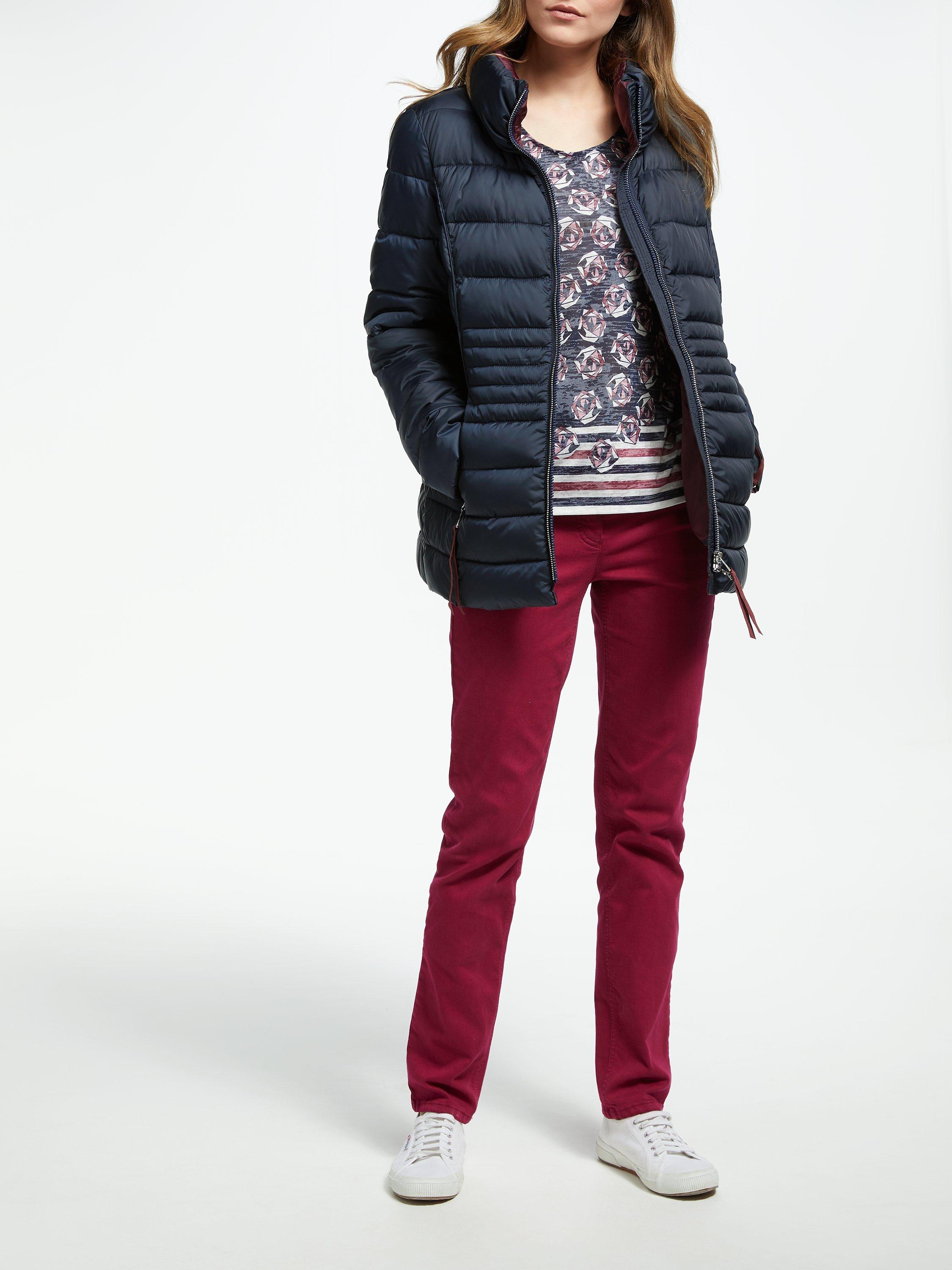 Gerry Weber Quilted Jacket Navy