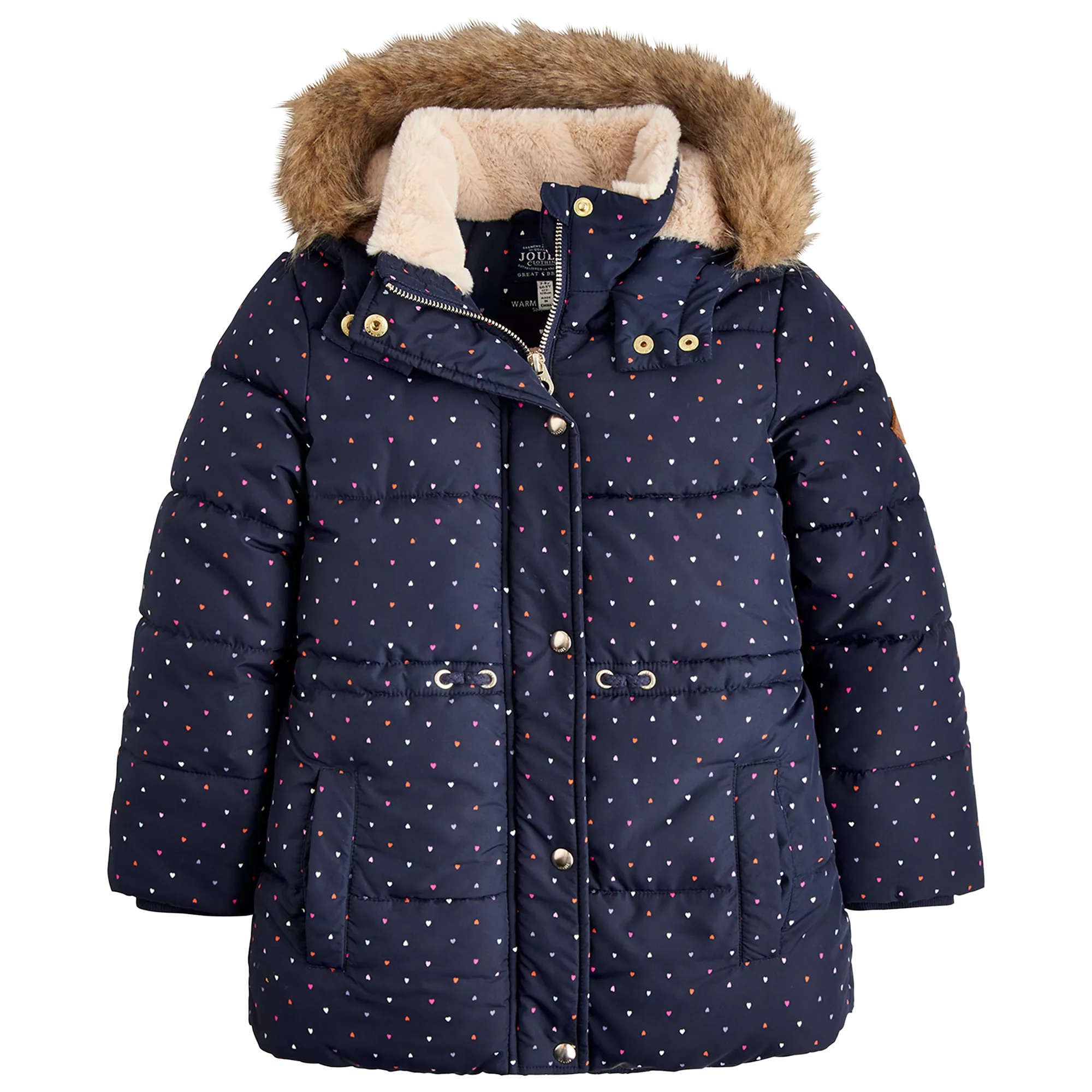 Joules warm heart down jacket shop