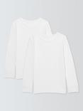 John Lewis Kids' Thermal Long Sleeve Top, Pack of 2