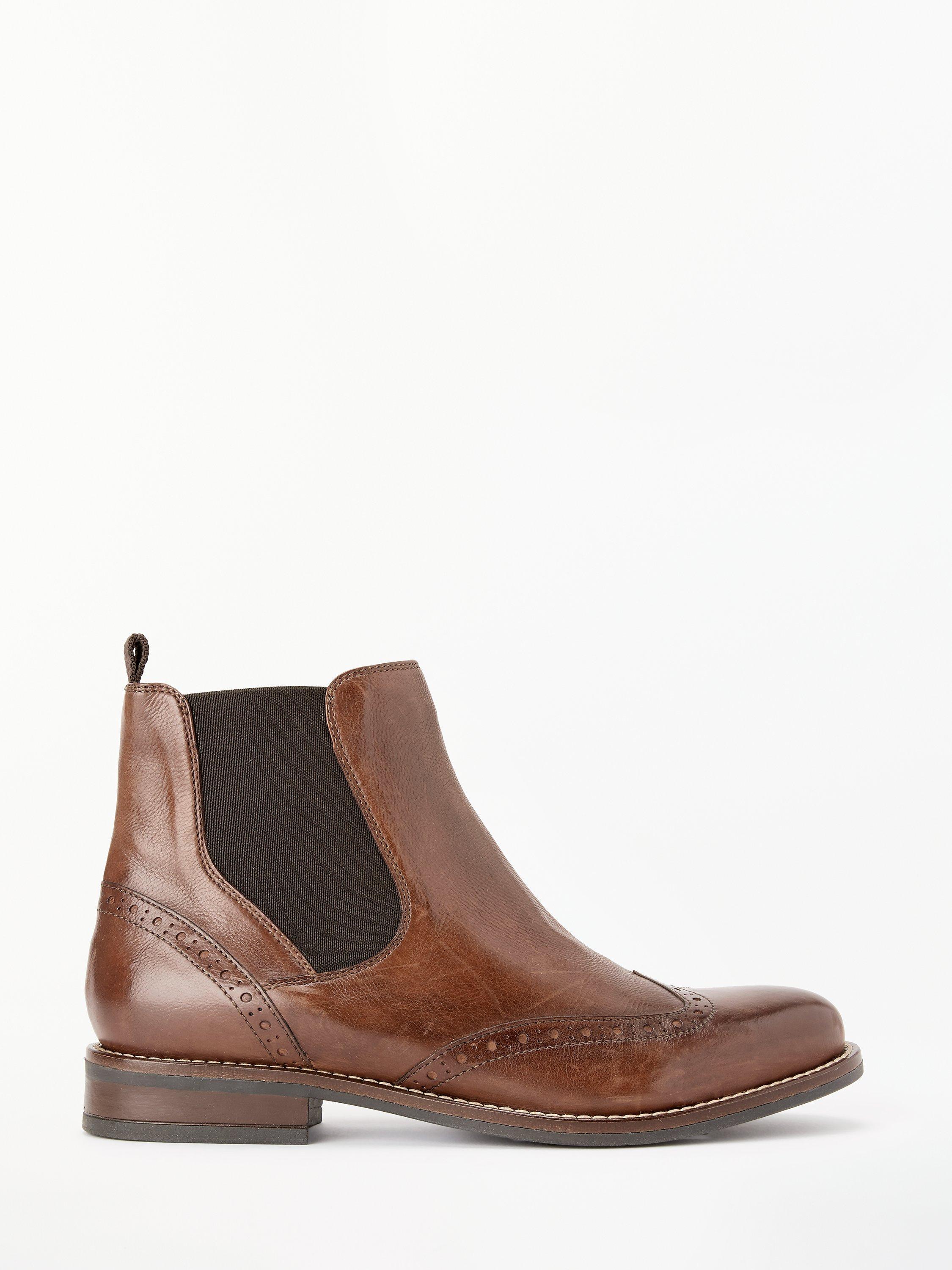 John Lewis Phoebe Brogue Detail Chelsea Boots