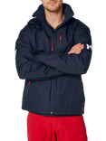 Helly Hansen Crew Hooded Midlayer Men's Jacket, Navy