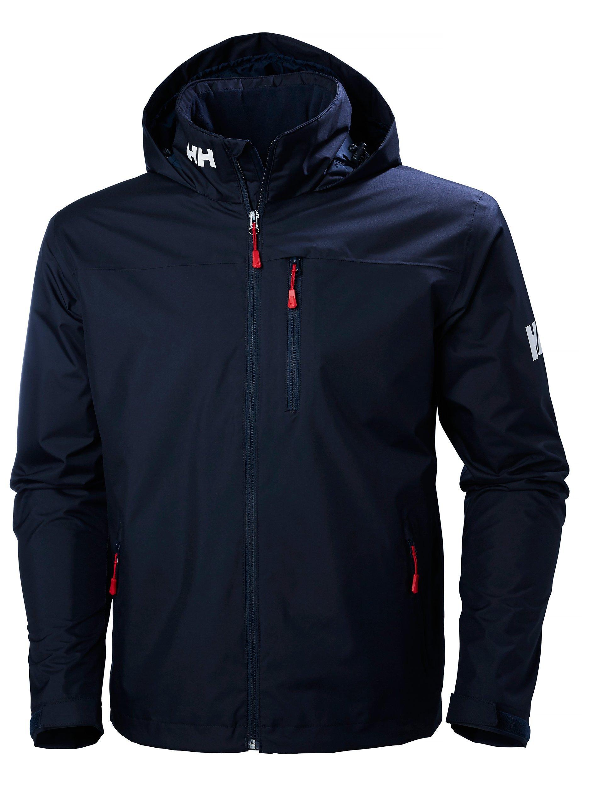 Helly Hansen Crew Hooded Midlayer Men s Jacket Navy