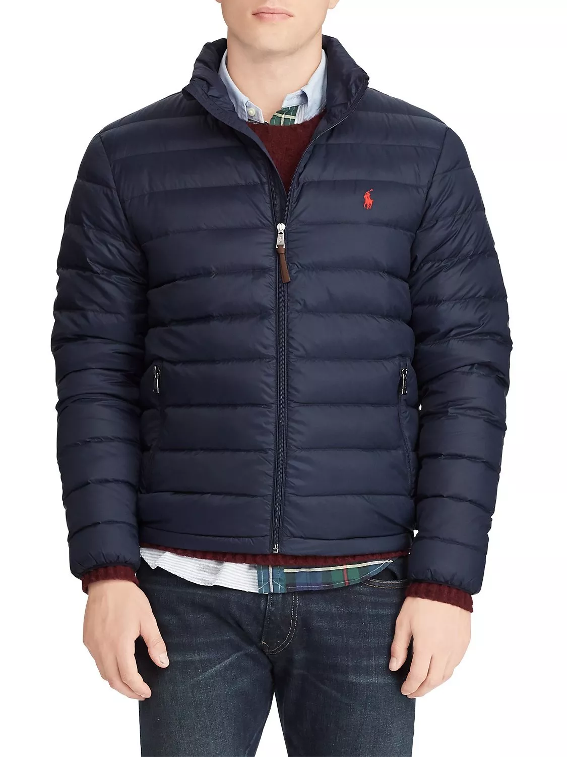 Polo men's packable down jacket best sale