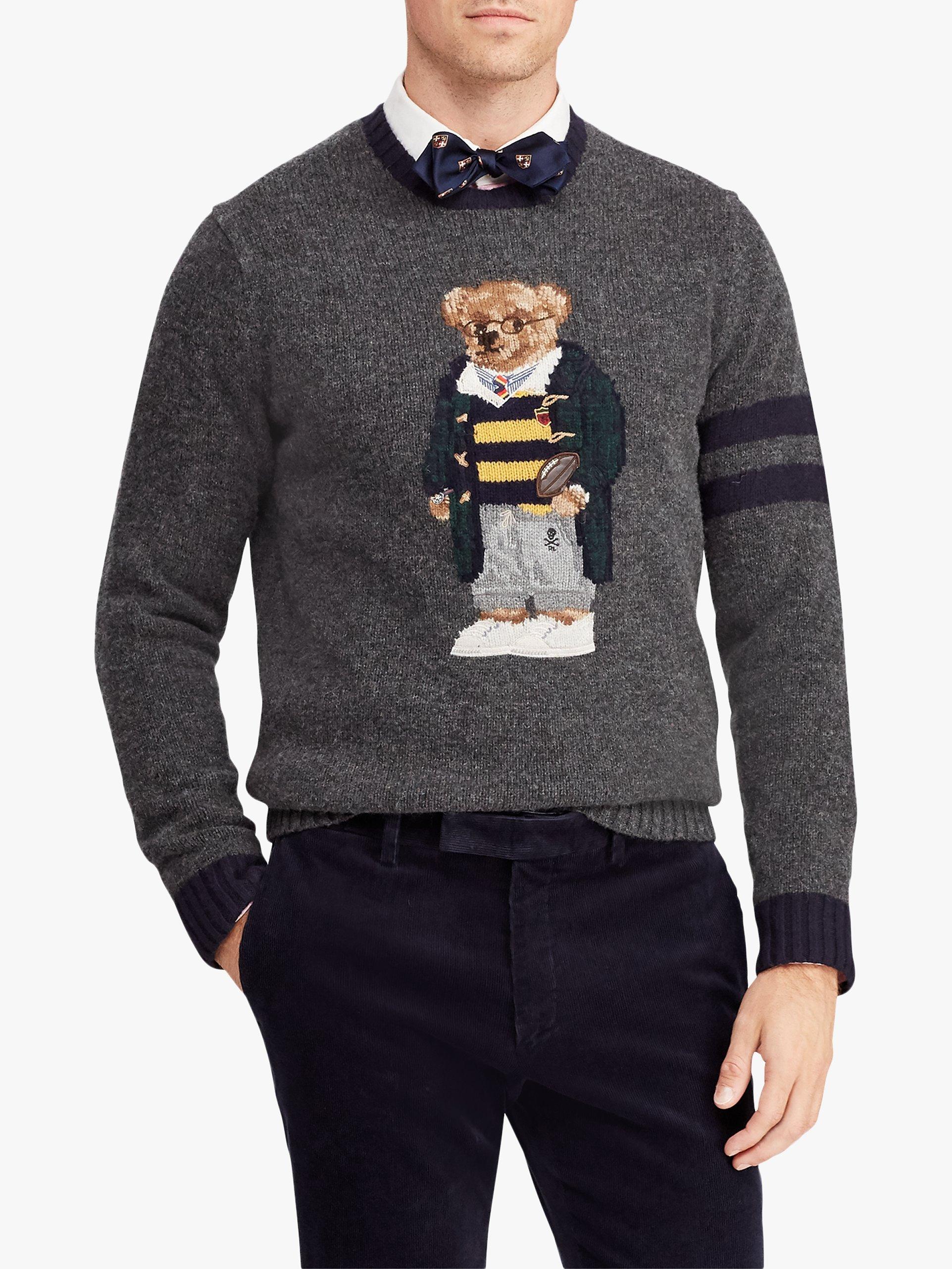 Polo Ralph Lauren Polo Bear Jumper Grey Heather