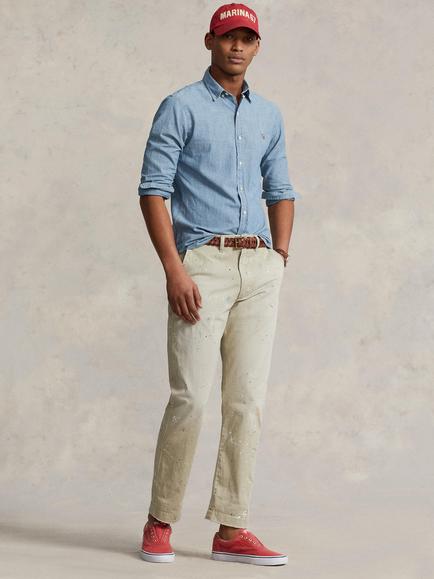 Polo Ralph Lauren Chambray Slim Fit Shirt, Chambray, Chambray