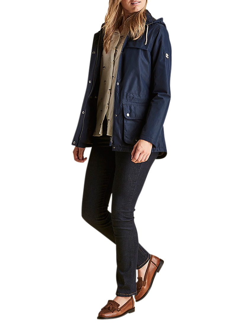 Barbour Coastal Baymouthbar Waterproof Hooded Jacket Navy