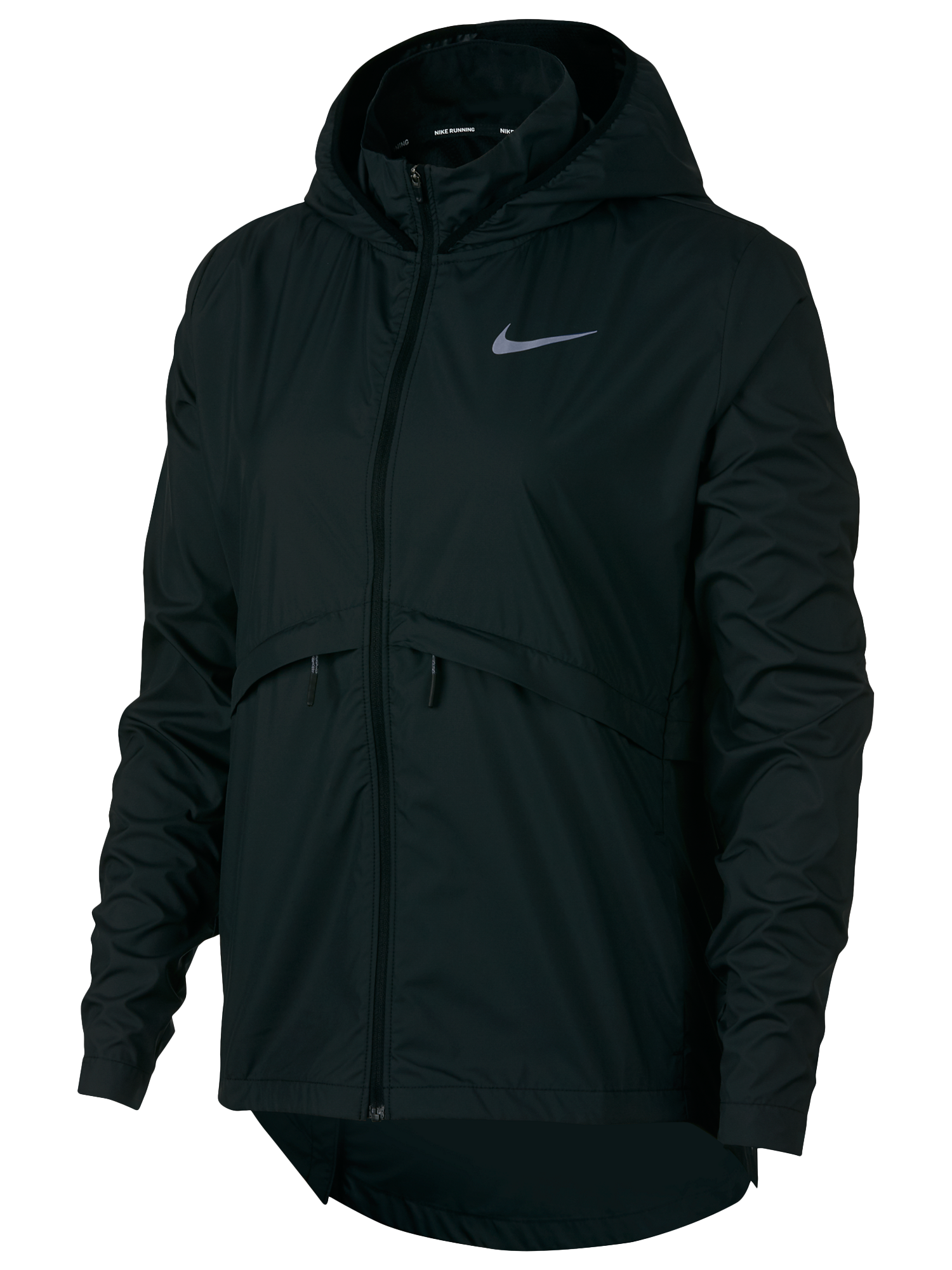 Nike Essential Hooded Women's Running Jacket, Black
