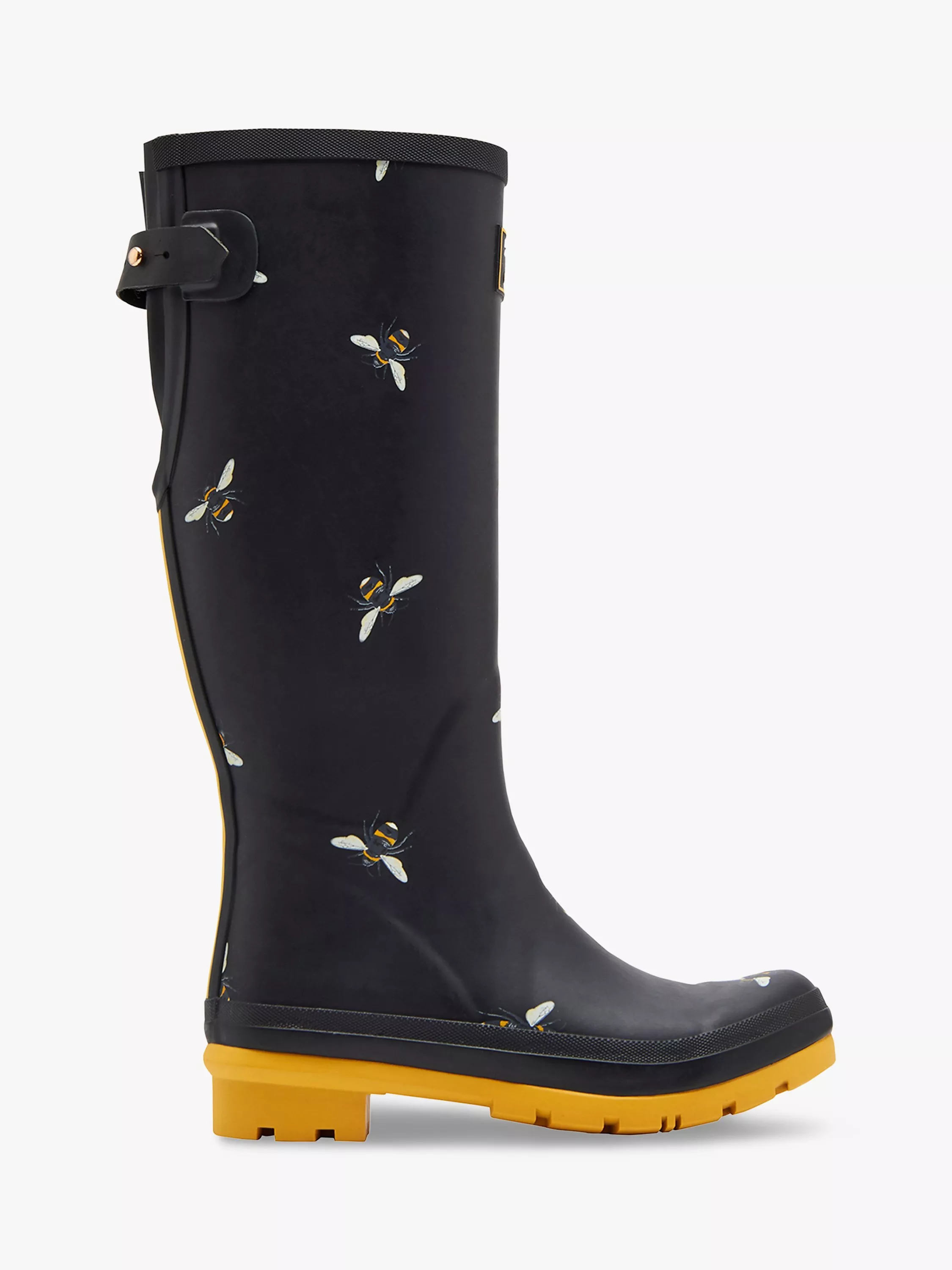 Fashion joules yellow bee wellies