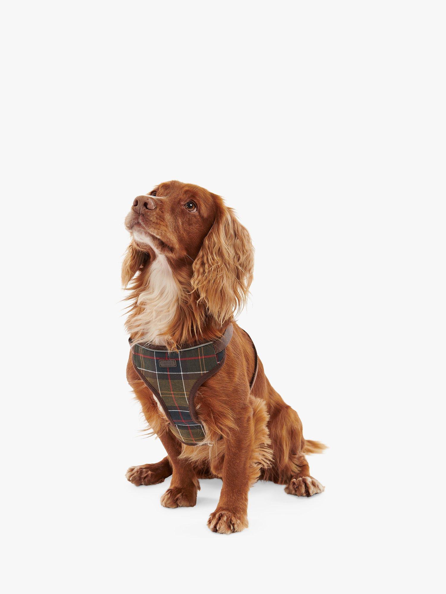 Barbour Classic Tartan Dog Travel Harness