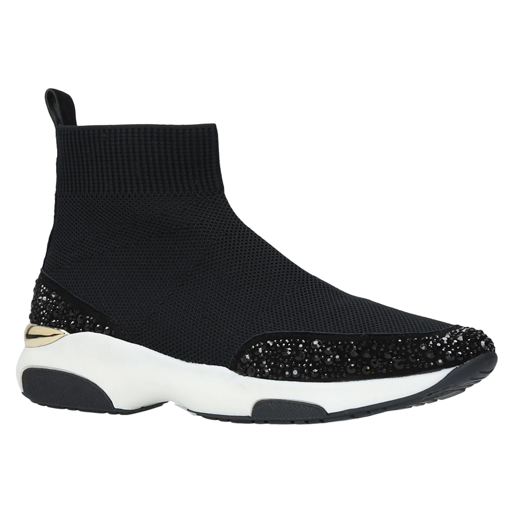 Carvela Link Sock High Top Trainers Black