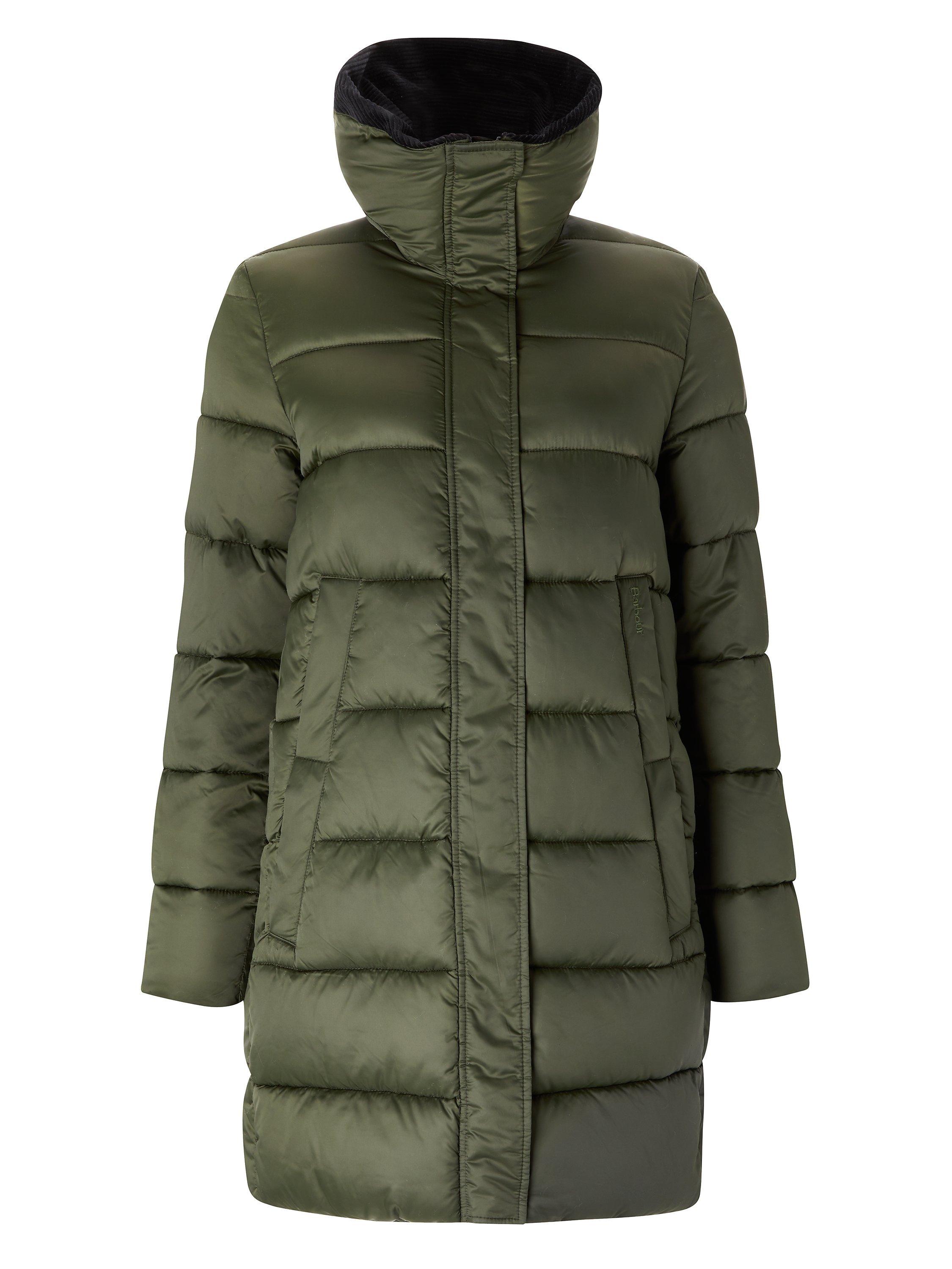 Barbour Heritage Darcy Quilt Baffle Jacket Sage