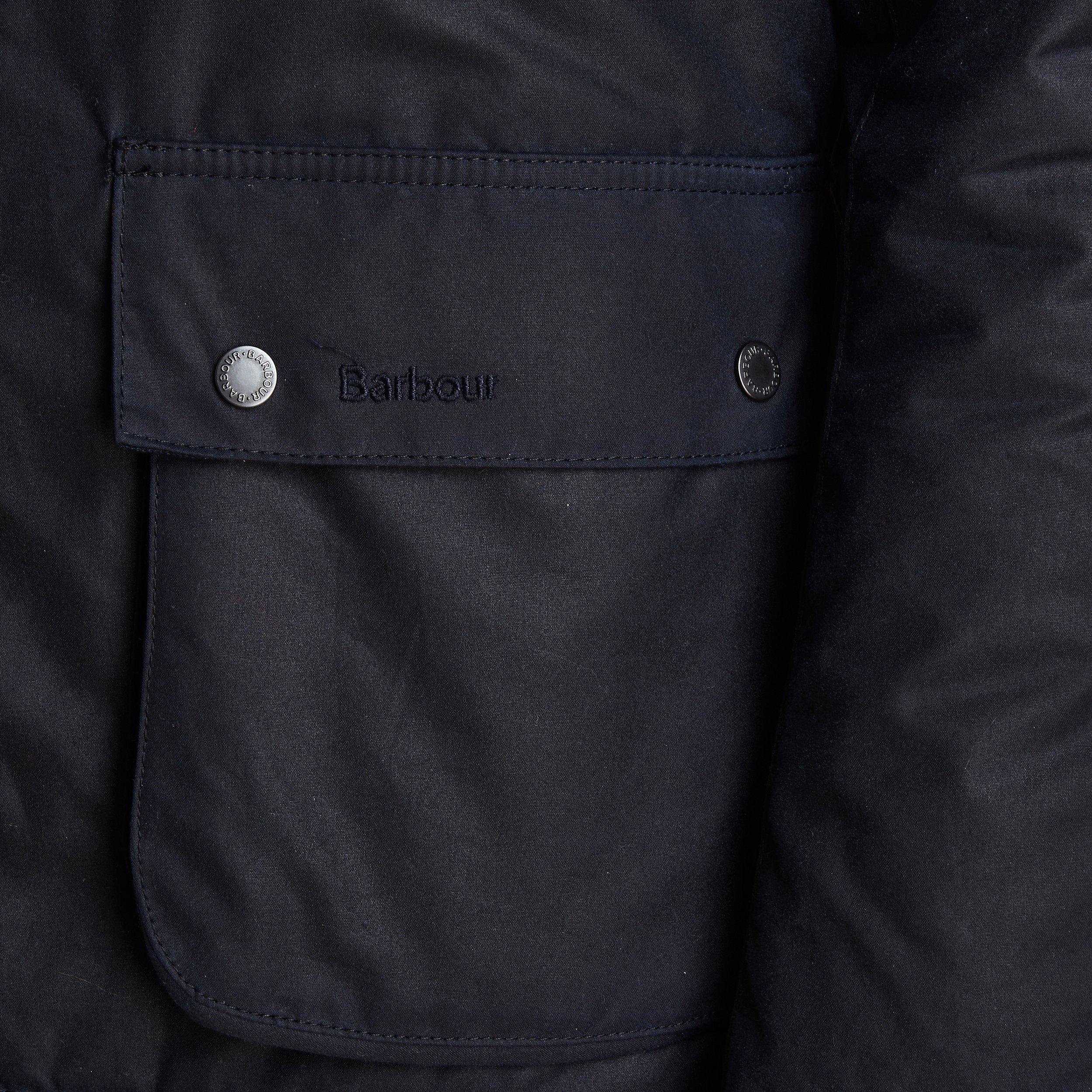 Barbour Strathyre Wax Jacket Navy