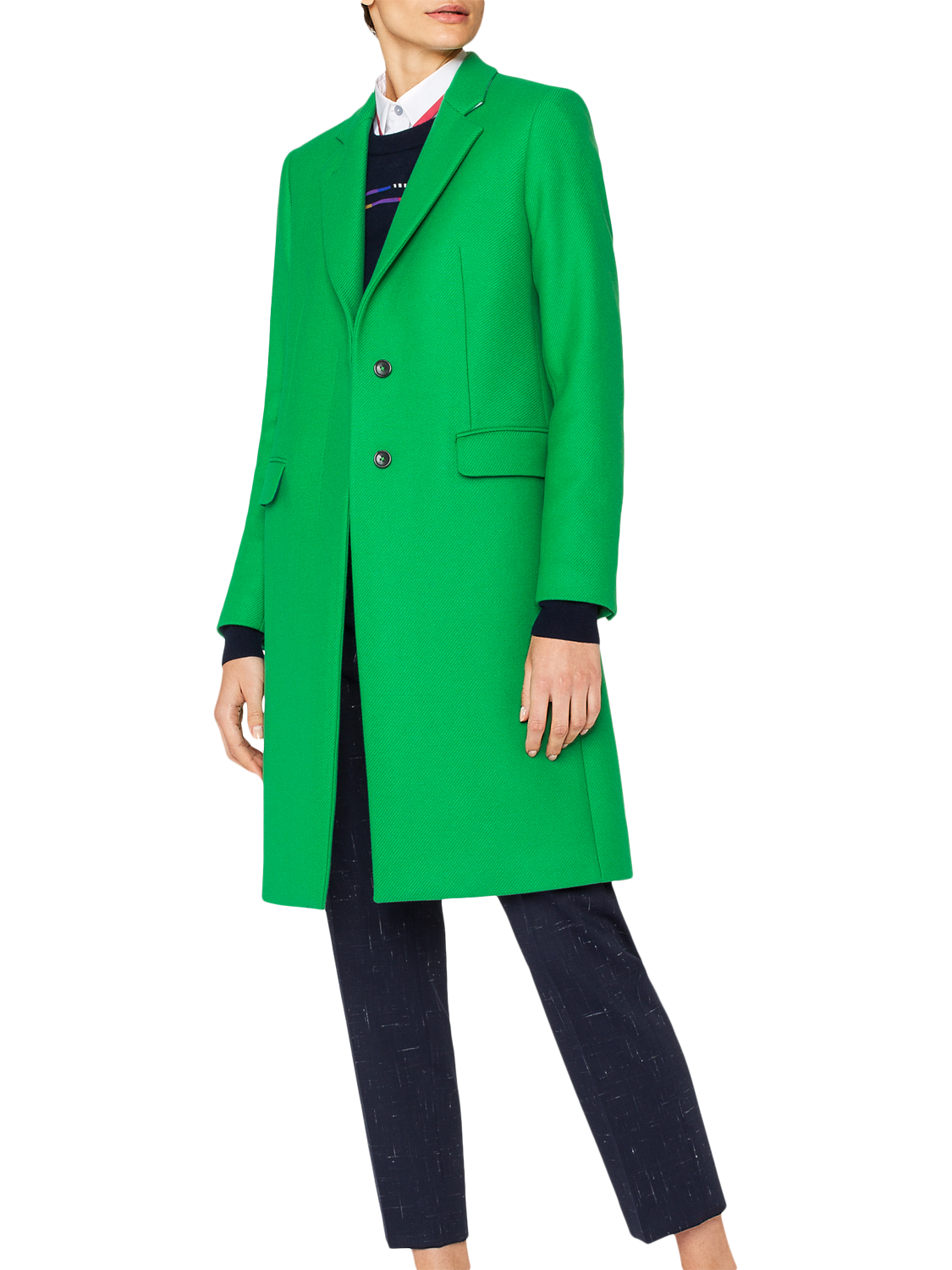 PS Paul Smith Epsom Wool Blend Coat