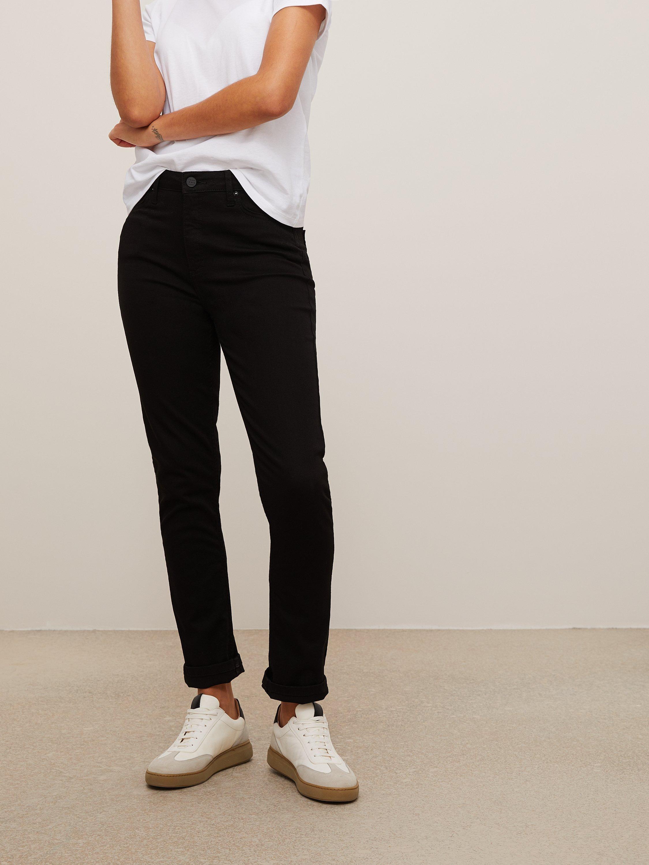 John Lewis Organic Cotton Rich Straight Leg Jeans