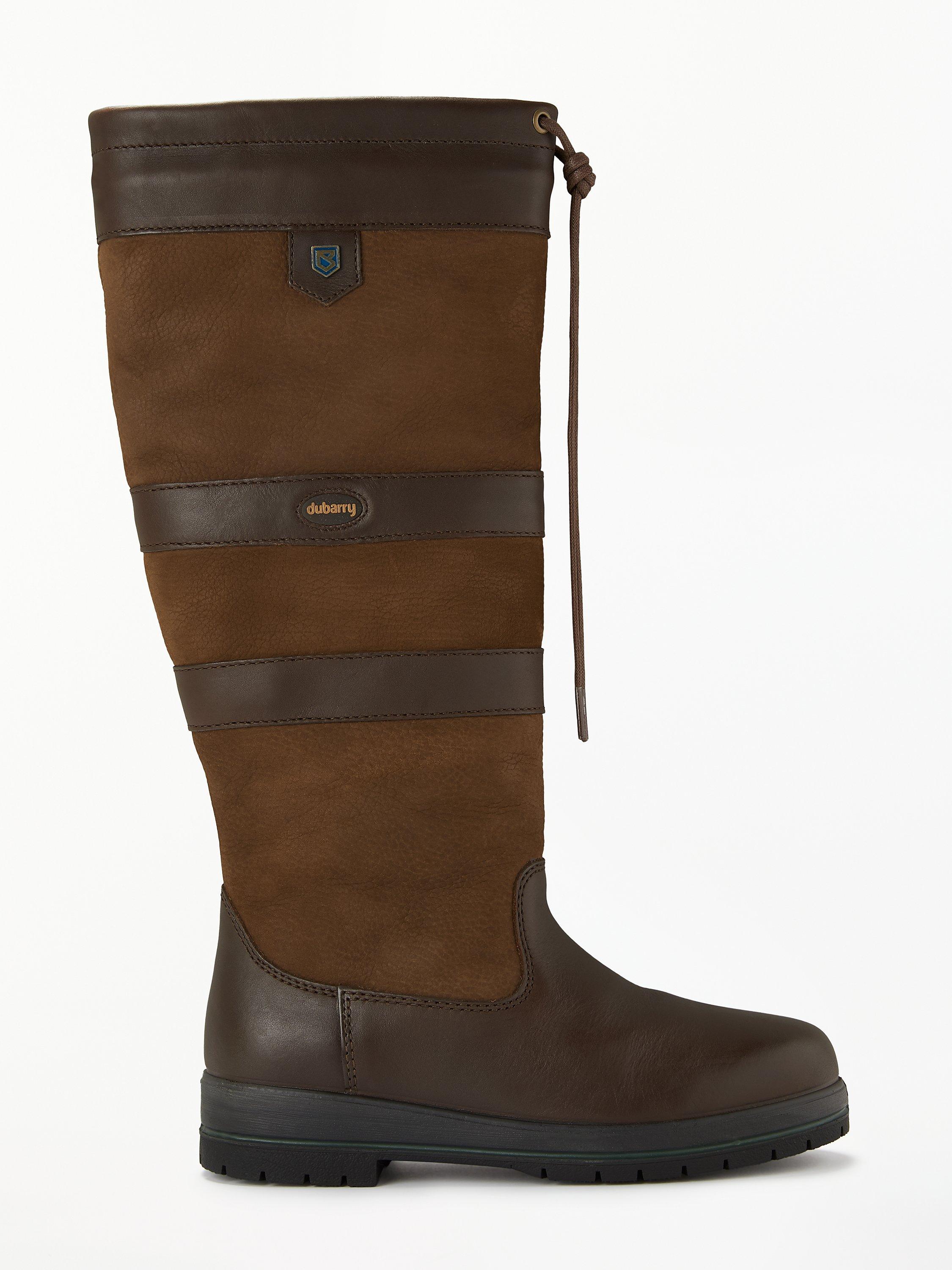 Dubarry Galway Gortex Wide Calf Waterproof Knee High Boots Walnut