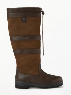 Dubarry Galway Gortex Wide Calf Waterproof Knee High Boots, Walnut, Walnut