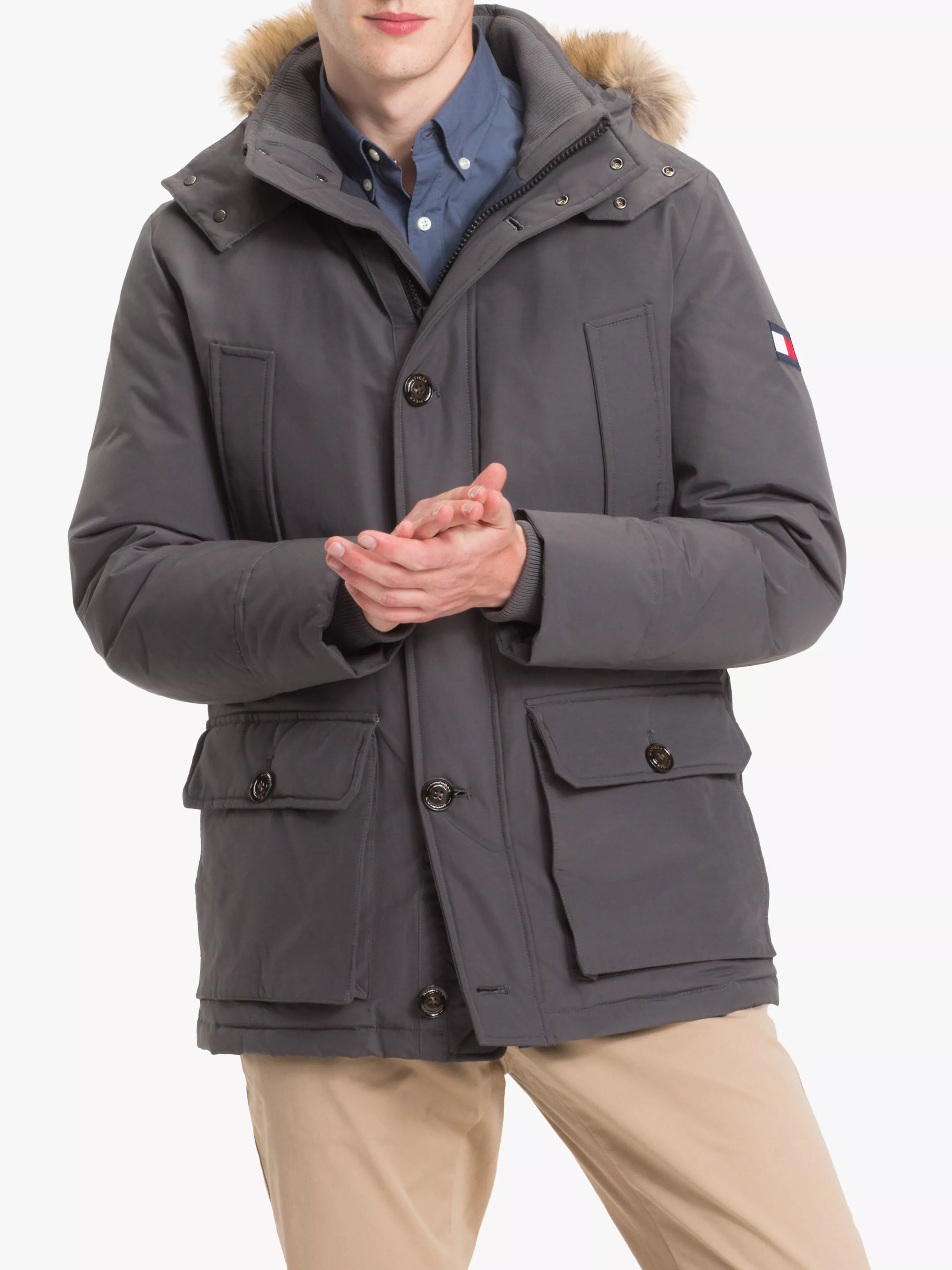 Tommy Hilfiger Hampton Down Parka Jacket Magnet