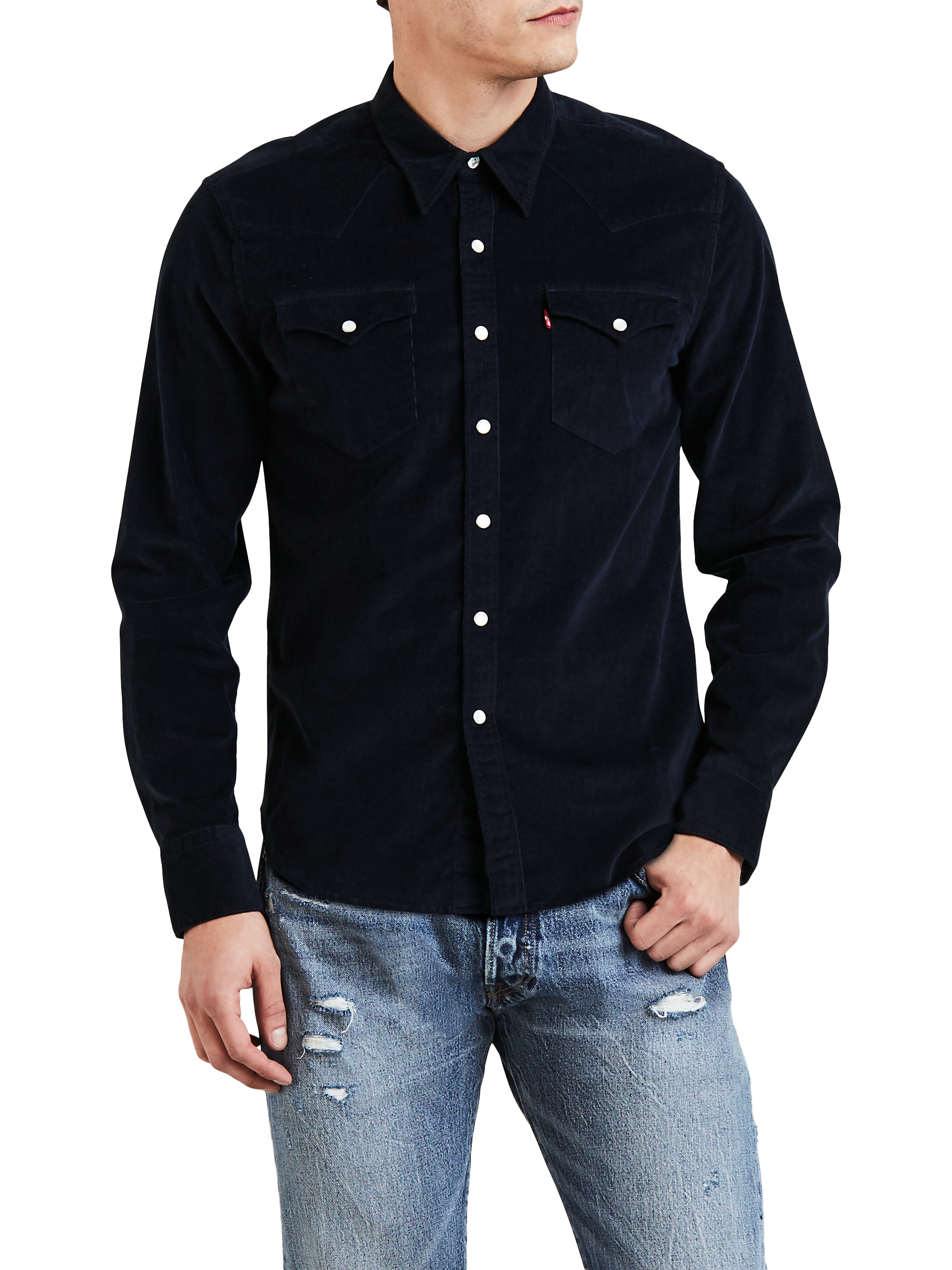 Levi's barstow western corduroy shirt hotsell