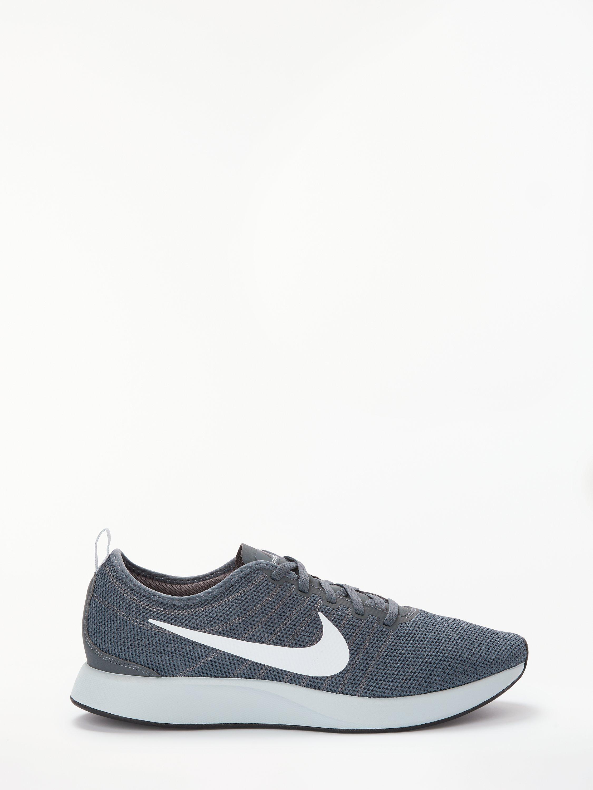 Nike Dualtone Racer Men's Trainers, Dark Grey/White/Pure Platinum