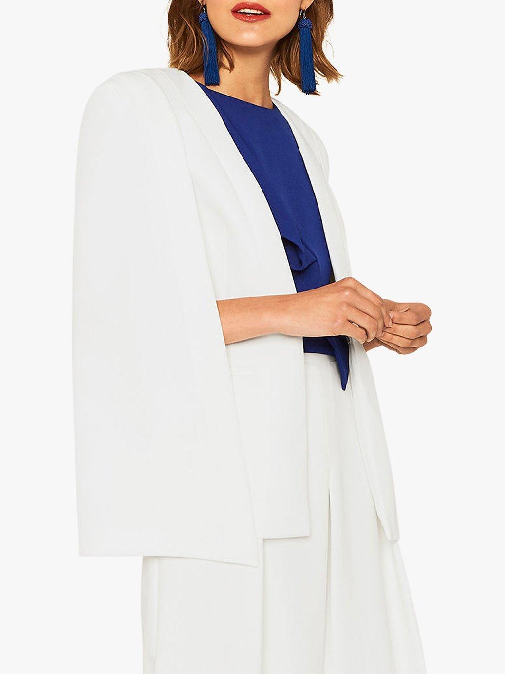 Oasis Cape Back Jacket, Off White