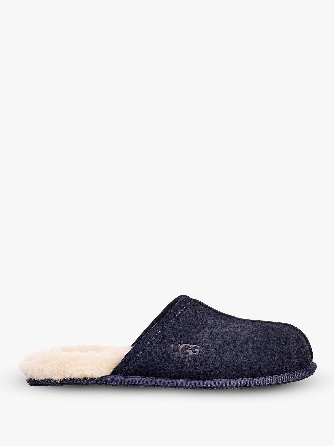 UGG Scuff Mule Suede Slippers, Navy, 7