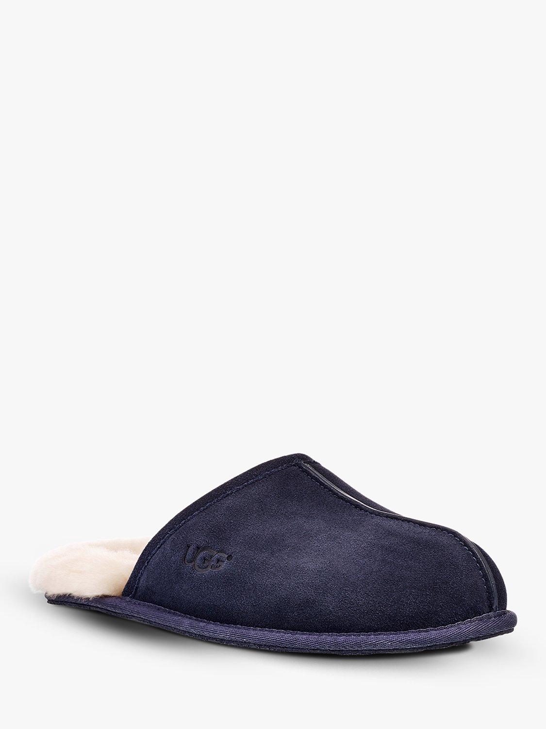 UGG Scuff Mule Suede Slippers, Navy, 7