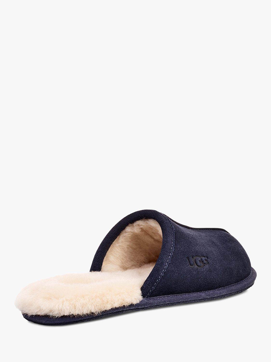 UGG Scuff Mule Suede Slippers, Navy, 7