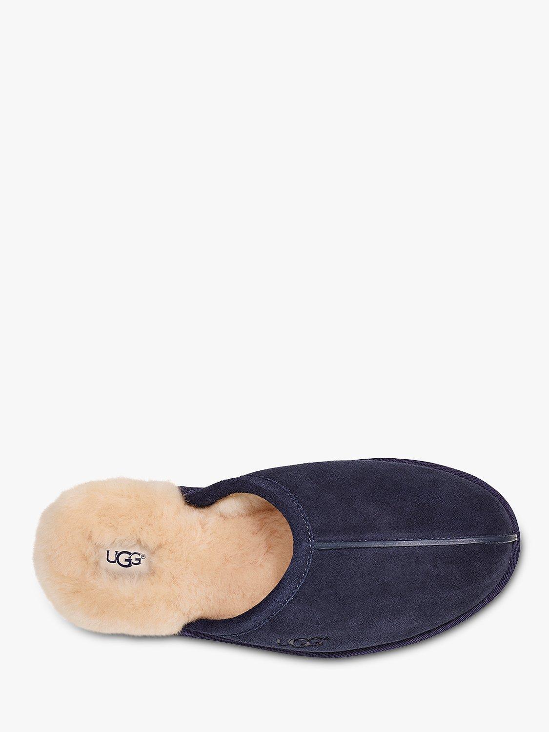 UGG Scuff Mule Suede Slippers, Navy, 7