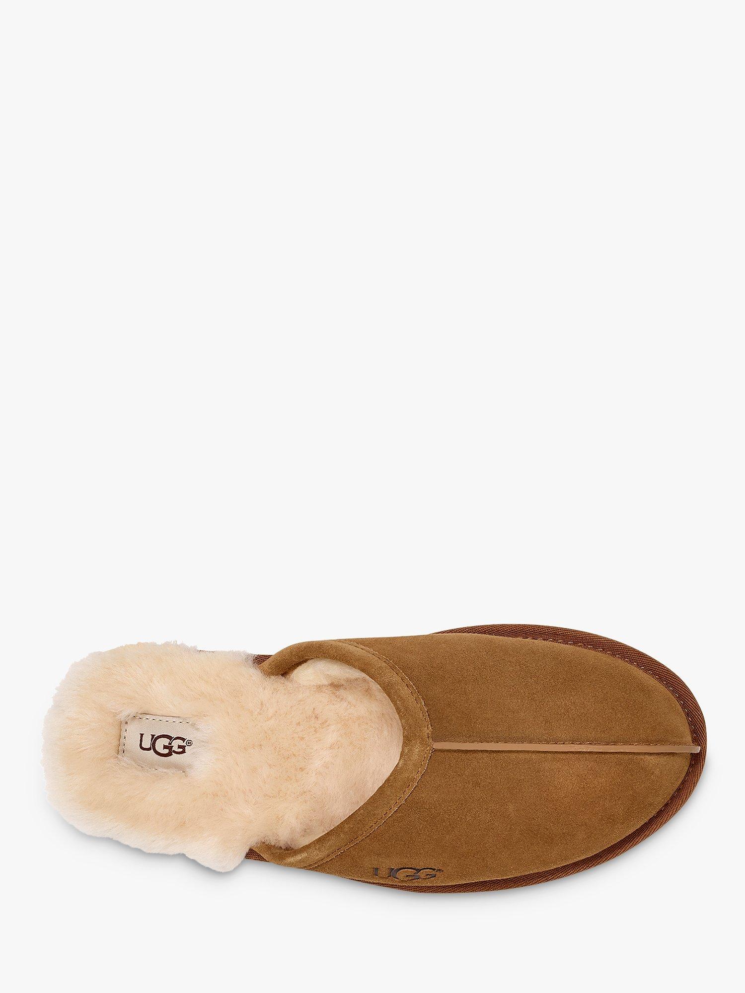 UGG Scuff Mule Suede Slippers, Chestnut, 7