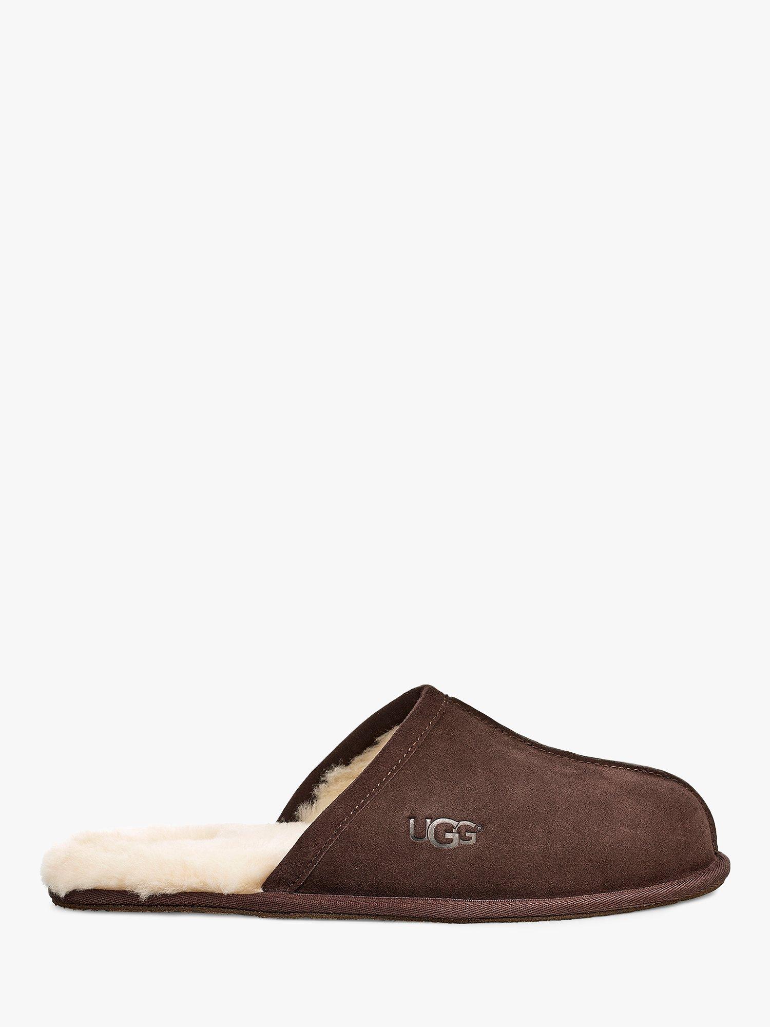 UGG Scuff Mule Suede Slippers, Espresso, 7